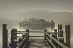 L'Isola di San Giulio sul Lago d'Orta vista da Orta (No)
