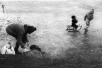 Sul lago ghiacciato