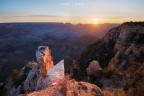 Il primo raggio nel Grand canyon Il primo raggio nel Grand canyon