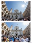 Loreto(AN) - 8 settembre 2017 - Basilica della Santa Casa di Nazareth
Sorvolo dei velivoli dell'Aeronautica  Militare in onore alla sua patrona ... e poi un sorvolo ... diverso ...