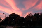 "9 ottobre 2017. Tramonto al Parco Forlanini