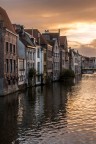 tramonto a Gand tramonto a Gand