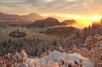 Alba al Lago di Bled Alba al Lago di Bled