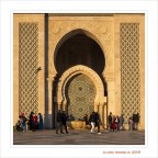 Casablanca. Piccoli e grandi alla Moschea.