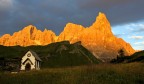 Tramonto sulle Pale di San Martino Tramonto sulle Pale di San Martino