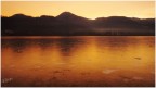 Alba sul lago ghiacciato Alba sul lago ghiacciato