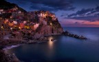 L'ora blu a Manarola L'ora blu a Manarola