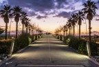 Tramonto sulla passeggiata..Lido di Camaiore. Tramonto sulla passeggiata..Lido di Camaiore.