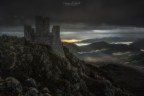 Rocca Calascio sotto la pioggia