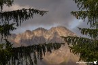 Tramonto tra le fronde Tramonto tra le fronde