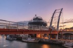 Tramonto in Darsena.. Cattolica. Tramonto in Darsena.. Cattolica.