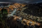 Modica (RG) - panoramica notturna...