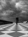 L' uomo in bicicletta L' uomo in bicicletta