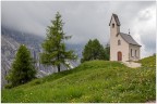 Chiesetta di san Maurizio a passo Gardena.