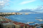 Classica foto-cartolina del golfo di Napoli
