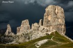 Temporale il arrivo alle 5 Torri Temporale il arrivo alle 5 Torri