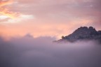 nebbia al tramonto nebbia al tramonto