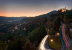 Tramonto a Brisighella Tramonto a Brisighella