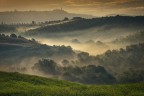 prime luci su Pienza prime luci su Pienza