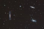 Il Tripletto del Leone (anche noto come Gruppo di M66) � un piccolo gruppo di galassie che dista circa 35 milioni di anni luce dalla Terra nella costellazione del Leone.
Il gruppo � formato dalle galassie a spirale M66, M65 e NGC 3628.
Commenti e critiche sempre graditissimi