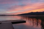 Tramonto sul lago Tramonto sul lago