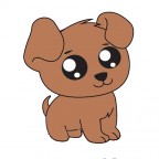 Disegna facilmente un cane