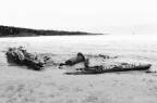 Spiaggia del relitto (Caprera) bn