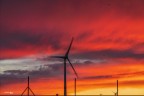 Le Pale.. al Tramonto infuocato.