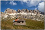 Sass Pordoi nel gruppo del Sella Sass Pordoi nel gruppo del Sella