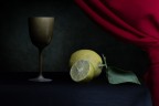 Limoni e bicchiere Limoni e bicchiere