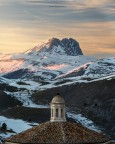 Corno grande del Gran Sasso 
Vista da Rocca Calascio