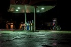 Neon Gas Station by Night_1
