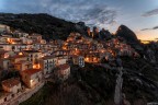 Castelmezzano all'alba - Basilicata Castelmezzano all'alba - Basilicata