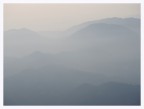 Profili prealpini nella foschia Profili prealpini nella foschia