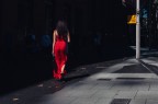 Woman in red Woman in red