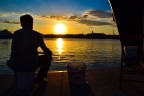 Tramonto al porto Tramonto al porto
