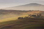 Alba sulla campagna toscana Alba sulla campagna toscana