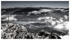 Panorama estivo dal Becco di Filadonna Panorama estivo dal Becco di Filadonna