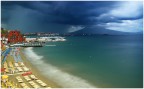 Temporale in arrivo alla Spiaggia delle Monache Temporale in arrivo alla Spiaggia delle Monache