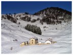 Malga Novegno in veste invernale Malga Novegno in veste invernale