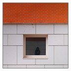 Negli spazi esterni del Tatro Comunale. Vicenza, novembre 2025