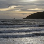 Il salto del kite-surfer