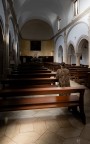 Un giaguaro in chiesa