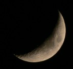 Ecco la prima foto fatta alla luna con la mia nuova Panasonic FZ30