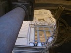 Torino, vista dallo scalone di Palazzo Madama Torino, vista dallo scalone di Palazzo Madama