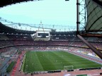 Una panoramica a tutto stadio.